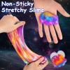 24 Pack Valentines Day Gifts for Kids, Galaxy Slime Balls Soft DIY Toys for Valentine Party Favors Valentines, Valentine's for Class Party Favors Classroom Valentines Gifts Prize view 3