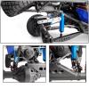 for Axial RR10 Bomber 90053 90048 AX31331 1/10 Metal Rear Sway Bar Set Panhard-Bar Linkage Kit RC for Rock for Racing Rig Upgrade Parts RC Car Accessories(Silver) view 4