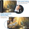 Yuxcfhjfe for MTG/TCG Playmat with Zones, 24 x 14 inches Trading Card Playmat with A Storage Bag and 6 Dice, Non-Lip Rubber Bottom Game Desk Mat, Fantasy Unicorns view 3