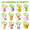 Air Dry Clay for Kids,12 Animals Theme Party Foam Clay,Ultra Light Modeling Clay Kit, DIY Art and Home Party Favors for Boys & Girls (Animal) view 4