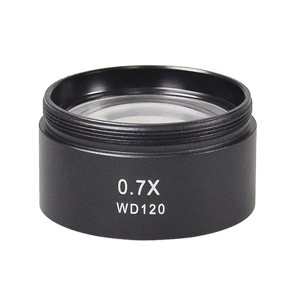 47mm / 48mm Mounting Stereo Microscope Auxiliary Objective Lens 0.5/0.7X Microscope Assisted Objective Lens