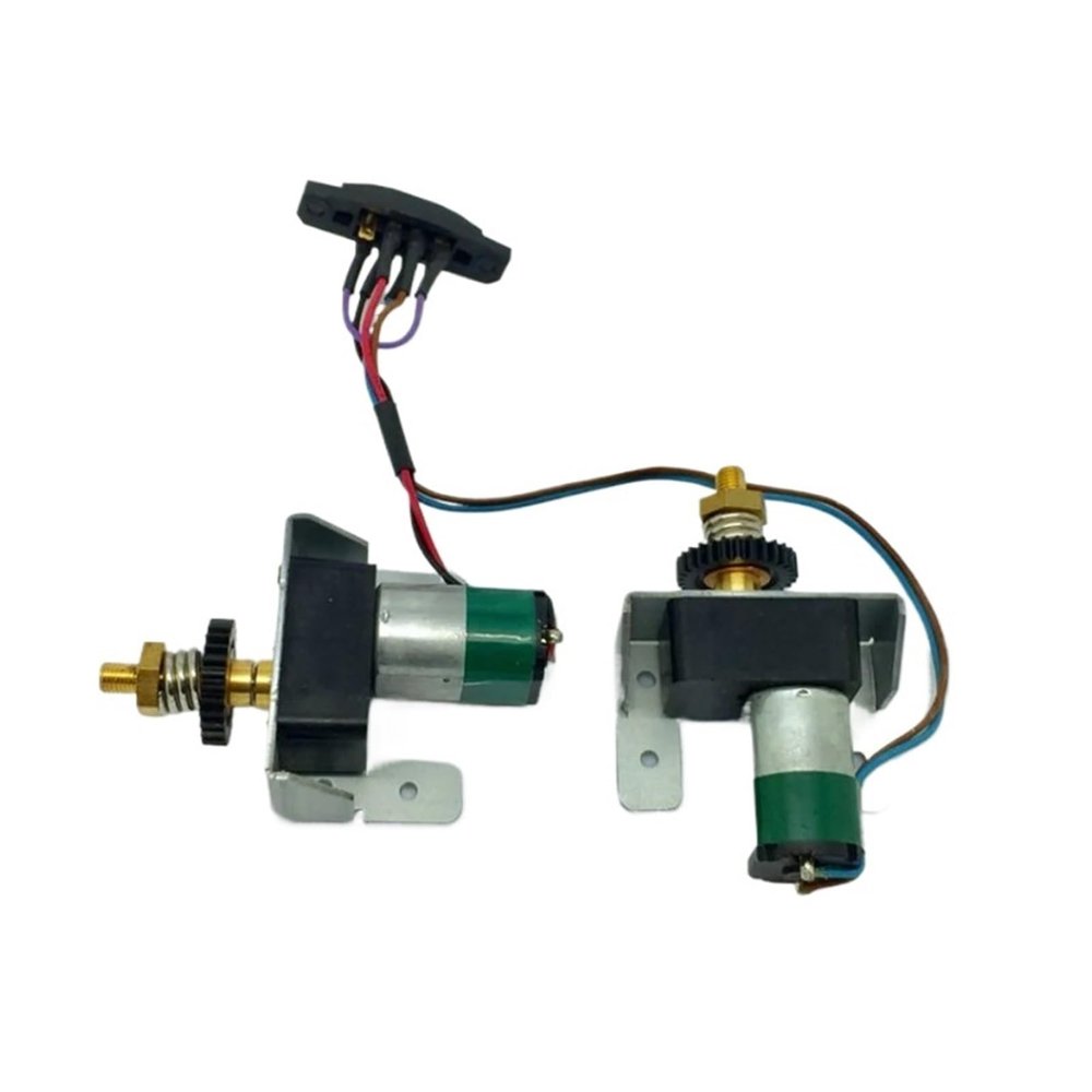 KLHRKNDGGO DC 3V 6V 12V 30RPM Slow Speed Large Torque Full Metal Geabox Gear Electronic Starter Speed Reducer DIY Robot Car
