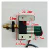 KLHRKNDGGO DC 3V 6V 12V 30RPM Slow Speed Large Torque Full Metal Geabox Gear Electronic Starter Speed Reducer DIY Robot Car view 2