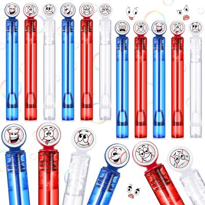 Hollowfly 24 Pcs Mini Baseball Bubble Wands Baseball Party Favors for Kids, Birthday Bubble Wand Bulk for Summer Outdoor Classroom Supplies, Goodie Bag Fillers