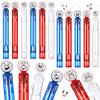 Hollowfly 24 Pcs Mini Baseball Bubble Wands Baseball Party Favors for Kids, Birthday Bubble Wand Bulk for Summer Outdoor Classroom Supplies, Goodie Bag Fillers view 1