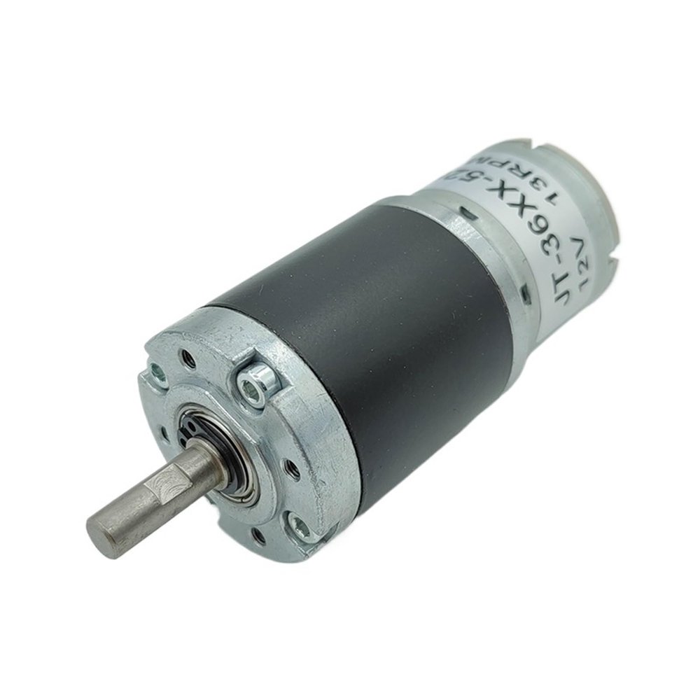 KLHRKNDGGO 36MM Planetary Gear Electronic Starter DC5V-12V 13RPM Slow Speed Large Torque Full Metal Gearbox Reducer Electronic Starter DIY Robot Smart Car
