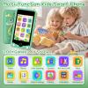 JOYCOMKID Kids Smartphone Girls Toy 3.97" Touch Screen Toddler Phone Learning Toy Christmas Birthday Gift for Girls 3-12 Years Old, MP3 Music Player Kids Phone with Dual Camera view 2