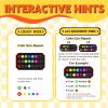 Crack The Code - Electronic Mastermind Code Breaker with Clamp, Super Decoder Handheld Puzzle Games for 1-8 Players, 10,000+ Logic Challenges for Kids & Adults Ages, Portable Travel Game & Gift view 2