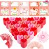 JOYIN 30 Packs Valentines Day Party Favors, Multi-Color Heart Coil Springs Toys, School Prize and Goodie Bag Stuffers, Stress Relief Fidget Toys for Kids Classroom Exchange view 1