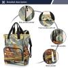Emelivor Mountain House Diaper Bag Backpack Large Capacity Multifunction Baby Bag Backpack for Boy Girl Travel Mom Women Men view 2