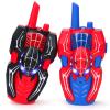 Kids Walkie Talkies Toys for 4 5 6 Years Old Boys,Spider Toy Gifts Age 4 5 6 7 8 Toddler Walkie Talkies 2 Pack with Lanyard for Outdoor Garden Hiking Camping Play Boy Girls Birthday Presents view 1