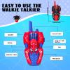 Kids Walkie Talkies Toys for 4 5 6 Years Old Boys,Spider Toy Gifts Age 4 5 6 7 8 Toddler Walkie Talkies 2 Pack with Lanyard for Outdoor Garden Hiking Camping Play Boy Girls Birthday Presents view 2