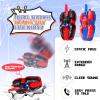 Kids Walkie Talkies Toys for 4 5 6 Years Old Boys,Spider Toy Gifts Age 4 5 6 7 8 Toddler Walkie Talkies 2 Pack with Lanyard for Outdoor Garden Hiking Camping Play Boy Girls Birthday Presents view 4