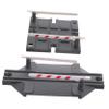 VICASKY 2pcs Train Track Accessories Toy Train Accessory DIY Train Track Plastic Railway Barriers Train Tracks Expansion view 1