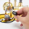 Domiuie Stirling Engine Motor Model for Adults, Balance Single-Cylinder Hot Air Stirling Engine Model with USB Light, DIY Physics Experiment Instrument view 4