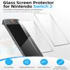 Protective Case Set with Nintend0 Switch 2,DUXICEPIN Slim Full Body Cover for Nintend0 Switch 2 with 2 Screen Protectors,Blue Light Filter,Waterproof,Anti-Fingerprint,Includes Dust Plugs,Thumb Grips view 2