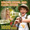 Dinosaur Walkie Talkies for Kids Rechargeable, Wrist Two Way Radios with Flashlight, Long Range Outdoor Adventure Toys,Brown Dino Watch Walkie Talkie Birthday Gifts for Boys Girls Ages 4-12 view 4