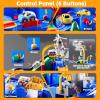 KIZONLY Car Race Track for Kids Ages 3+, Kids Car Toys for 3 Year Old Boys, Race Track for Toddlers 3+, City with 3 Small Cars and Helicopter, Educational Birthday Gifts view 3