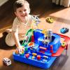 KIZONLY Car Race Track for Kids Ages 3+, Kids Car Toys for 3 Year Old Boys, Race Track for Toddlers 3+, City with 3 Small Cars and Helicopter, Educational Birthday Gifts view 4