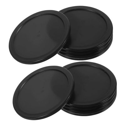 BESPORTBLE 10pcs Ice Hockey Pucks Construction for Table Hockey Games Smooth for Enhanced for Ages and Game Rooms