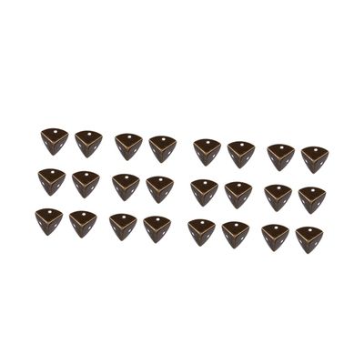 DIYEAH 1set Vintage Corner Protectors Antique Bumper Guards for Furniture Boxes Decorative Safety Bumpers for Crafting Home Use 24pcs