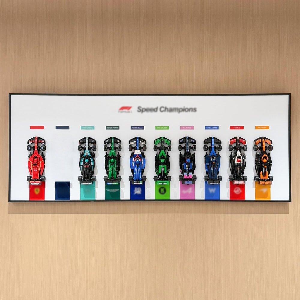 iLuane Display Wallboard for 66802, Holds 10 Cars on One Frame, Adult Collectibles Wall Mount, Home or Office Dcor, 7724277251 Style A (No Car Included)
