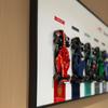 iLuane Display Wallboard for 66802, Holds 10 Cars on One Frame, Adult Collectibles Wall Mount, Home or Office Dcor, 7724277251 Style A (No Car Included) view 2