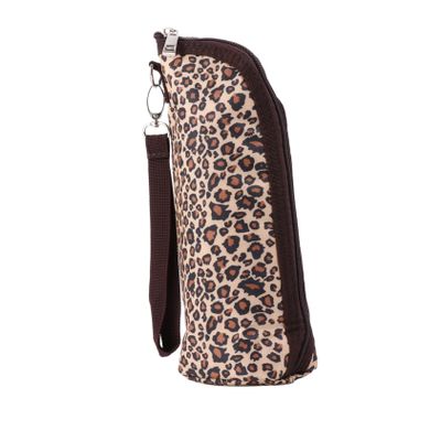 LOLIPPYY 1pc Insulation Milk Bottle Pouch Stylish Leopard Print for Easy Cleaning