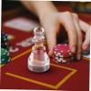 BESPORTBLE Winning Poker Chip Marker Acrylic Roulette Games Marker Poker Accessories Wheel Equipment view 4