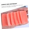 SOPOTUTU 10pcs Realistic Fake Luncheon Meat Slices for Boys and Girls Play Decorative Kitchen Toy view 3