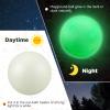 Hiboom 1 Pcs Glow in The Dark Kickballs Dodgeballs Light up Playground Bouncy Balls with Pump for Adults Playground Backyard Outdoor Glow in The Dark Activities (10 Inch) view 3