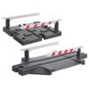 Toyvian 2pcs Train Track Barriers Plastic Railway Accessories for Easy Installation Toy Train Tracks Compatible Major Brands for Expanding view 1