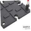 Toyvian 2pcs Train Track Barriers Plastic Railway Accessories for Easy Installation Toy Train Tracks Compatible Major Brands for Expanding view 3