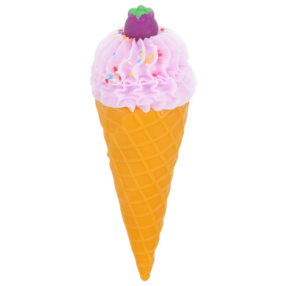 PRETYZOOM Realistic Ice Cream Cone Prop Lifelike Fake Ice Cream Cone Model for Shop Decor and Party Food Display