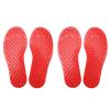 2 Pair Foot Shaped Floor Markers, Non Slip PVC Feet Carpet Markers with Fun Exercise and Educational, Versatile for Sports, Games, Classroom Activities, Ideal for Cognitive (Red) view 1