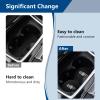 2Pcs Cup Holder Insert Coaster Fit for Lincoln MKS MKT MKX Navigator 2017-2019 Continental MKC MKZ Series,Anti Slip Car Cup Coaster Interior Accessories view 3