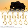 10PCS RC Body Clips for 1/5 1/6 1/8 1/10 RC Car, R Shape Metal Body Clips Pins RC Car Shell Clip for Remote Control Car Shell (Yellow) view 3