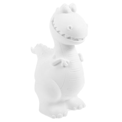 BESPORTBLE Unfinished Dinosaur Sculpture Craft Kit for Painting Adorable Unpainted Dinosaur Model for Boys and Girls and Adults Creative Decorative Ornament for Home Classroom