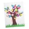 KONTONTY 1set Handmade DIY Storyboard for Boys and Girls Sensory Wall Panel Preschool Wall Tree Decor Felt Board Crafts Boys and Girls Playroom Decor view 1