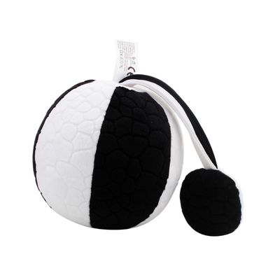 HONITANO 1pc Visual Training Ball for Black and White Eyesight Practice Ball Early Development Supplies for Months Lightweight Inner Bell to Stimulate