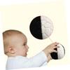 HONITANO 1pc Visual Training Ball for Black and White Eyesight Practice Ball Early Development Supplies for Months Lightweight Inner Bell to Stimulate view 3