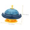 Toddmomy Stainless Steel Boy Girl Bowl Removable Base Non- Design for Independent Eating for Home Picnics and Outdoor Use view 2