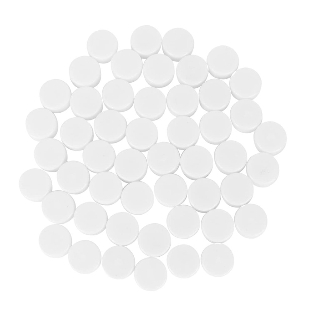 Kisangel 50pcs Rattle Toy Accessories Plastic Ring Box for Stroller Crib for Developing Tactile Senses and Hand-Eye Coordination Safe and Noise Maker