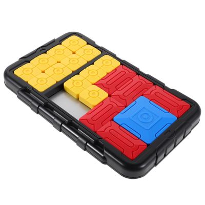 Milisten Sliding Puzzle Game Board Educational Logic Reasoning Toy for Boy Girl and Adults Travel-Friendly Interactive Brain Teaser for Memory Improvement and Cognitive Skills Development