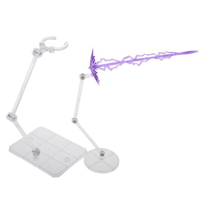 GALPADA 1set Doll Display Base Model Assembly Holder Energy Effect Stand Compatible for Gundam Figures Unique Decor for Collectors and Enthusiasts Includes Stands