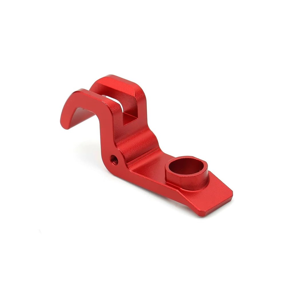 for MJX for Hyper Go H16 16208 1/16 Metal Body Clip Retainer Shell Fixing Buckle Lock RC Car Upgrade Parts Accessories RC Car DIY Parts(Red)