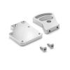 for Traxxas for E-Revo for Revo 2.5/3.3 Brushless Conversion Motor Holder Motor Mount Bracket for Seat RC Car Upgrade Accessories Replacement RC Car DIY Parts(Silver) view 3
