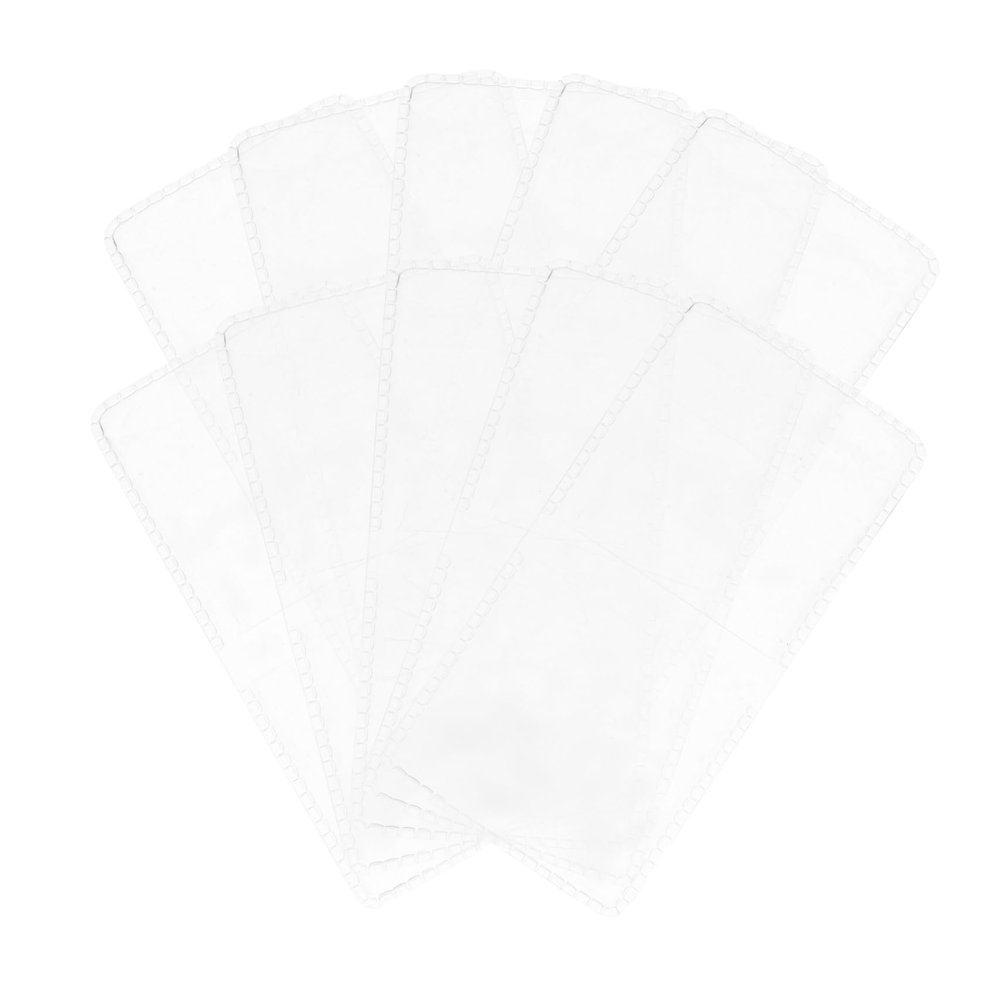 ARTIBETTER 50pcs Coin Storage Bag Small Coin Pouch for Collectors PVC Case Display Bill Holder Sleeves for