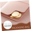 ARTIBETTER 50pcs Coin Storage Bag Small Coin Pouch for Collectors PVC Case Display Bill Holder Sleeves for view 3