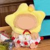 QIUTIMIY Clothes for Doll, 17cm Doll Clothes Set Suitable for Dolls Accessories - Headband + Scarf + Skirt (NO Doll),Yellow Star view 4